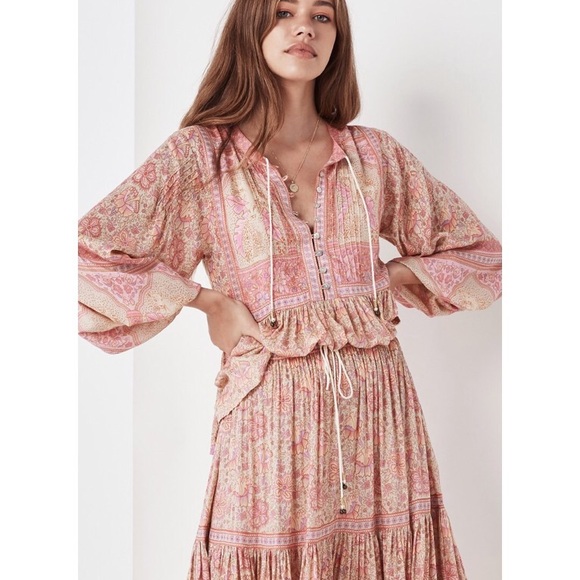 Spell Tops - NWT! Spell Poinciana blouse